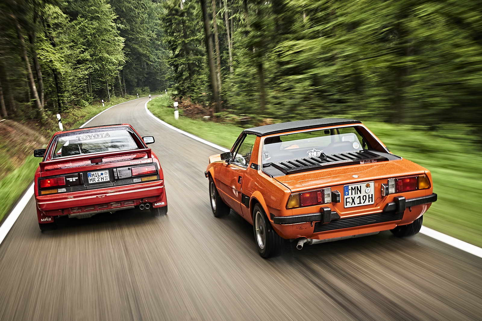 Toyota MR2 vs Fiat X 15